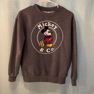 Disney crew neck sweatshirt